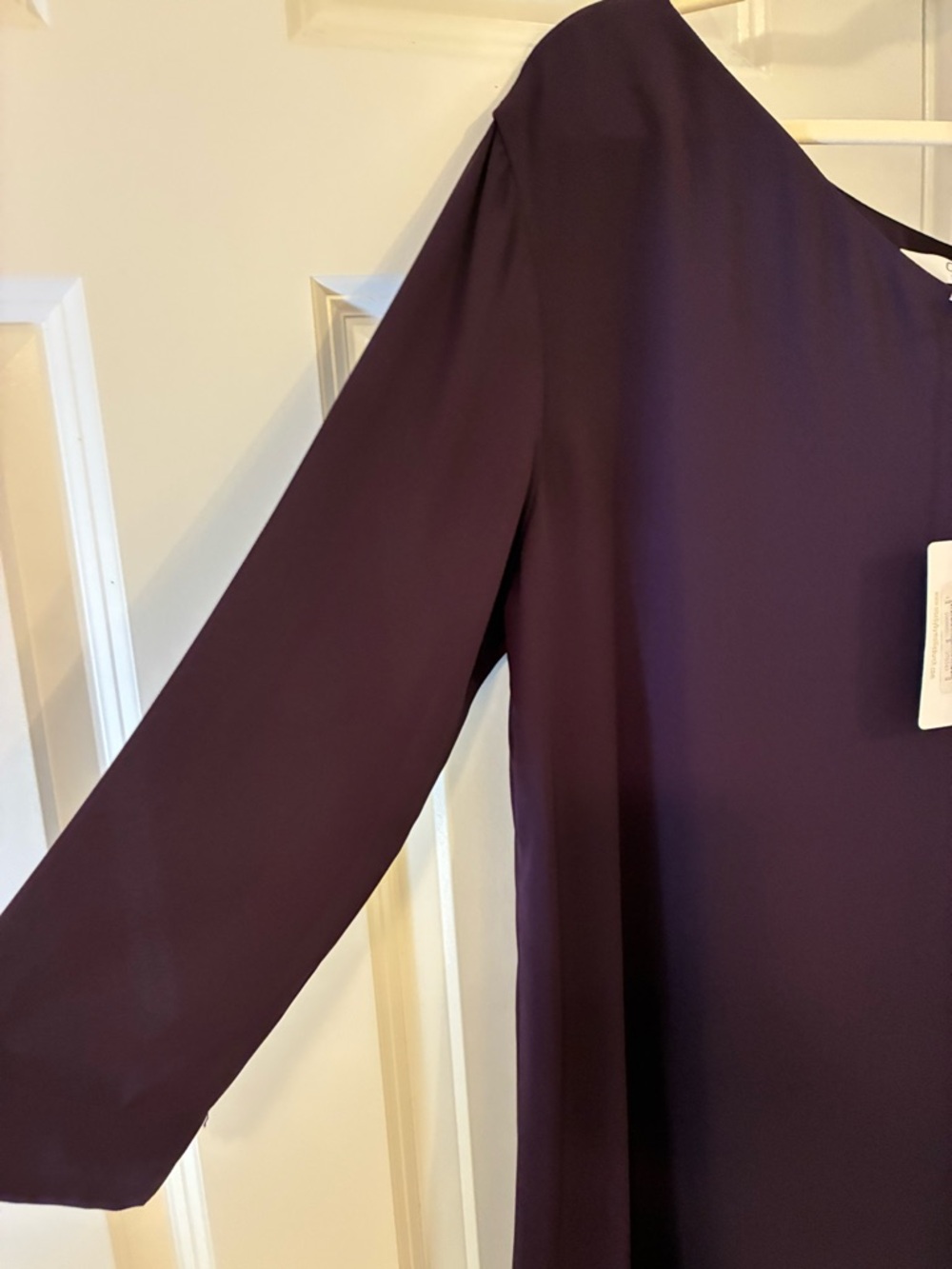 NEW! CROSBY by Mollie Burch Nella Dress in Aubergine 8 - Picture 4 of 6